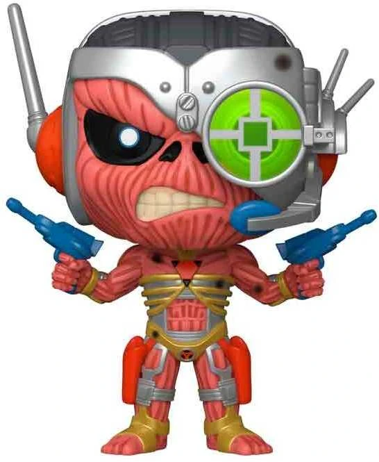 FUNKO POP! Vinilinė figūrėlė: Iron Maiden - Cyborg Eddie, 9.5 cm