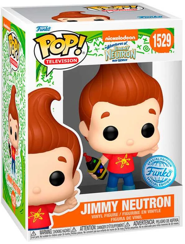 FUNKO POP! Vinilinė figūrėlė: Nickelodeon - Jimmy Neutron, 9 cm aprašymas - Prekės nuotrauka
