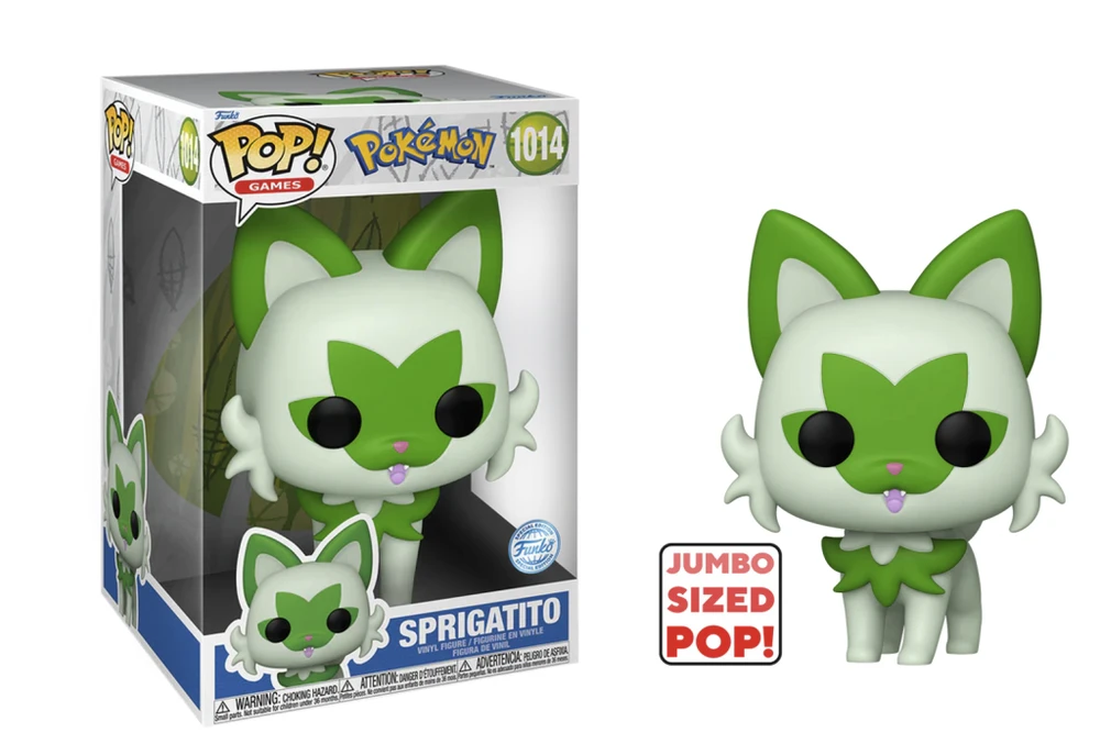 FUNKO POP! Vinilinė figūrėlė: Pokemonai - Sprigatito, 25 cm