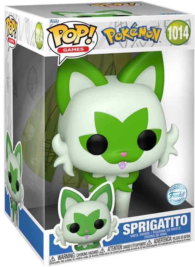 FUNKO POP! Vinilinė figūrėlė: Pokemonai - Sprigatito, 25 cm aprašymas - Prekės nuotrauka