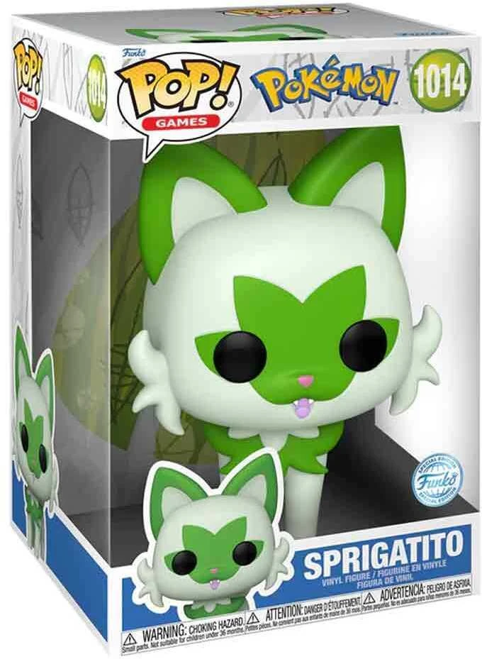 FUNKO POP! Vinilinė figūrėlė: Pokemonai - Sprigatito, 25 cm aprašymas - Prekės nuotrauka