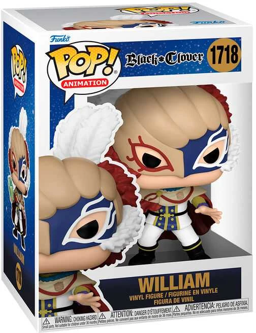 FUNKO POP! Vinilinė figūrėlė: Black Clover - William