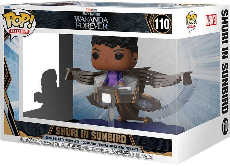 *****FUNKO Marvel deluxe Shuri in Sunbird 63947