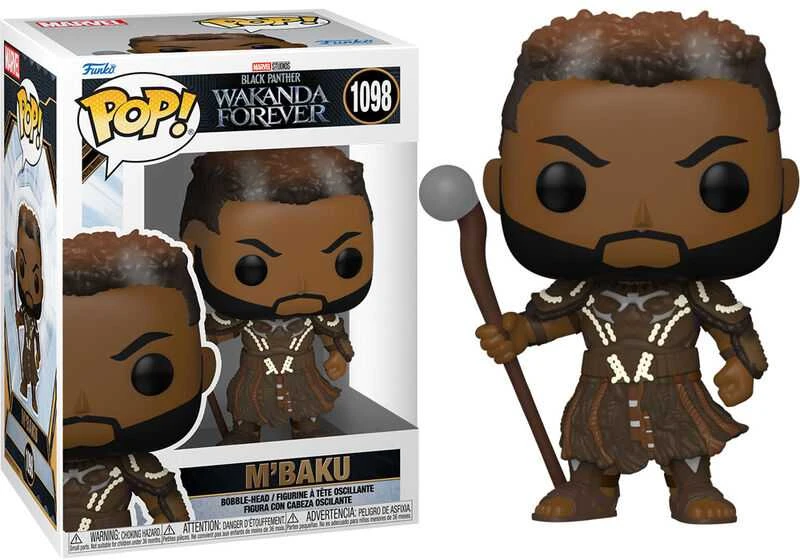 FUNKO POP! Vinilinė figūrėlė: Black Panther: Wakanda Forever - M'Baku