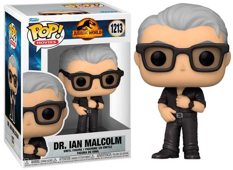 FUNKO POP! Vinilinė figūrėlė: Juros periodo pasaulis 3: Dr. Ian Malcolm