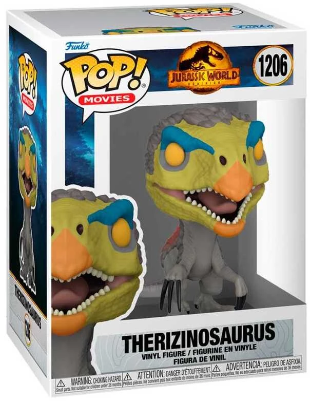 Funko POP figure Jurassic World Therizinosaurus