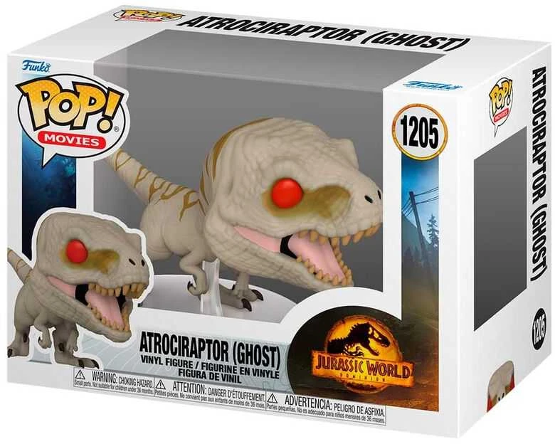 Funko POP figure Jurassic World Atrociraptor Ghost