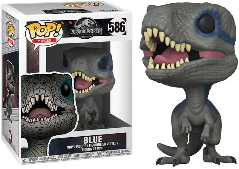 FUNKO POP! Vinilinė figūrėlė: Jurassic World - Blue, 9 cm