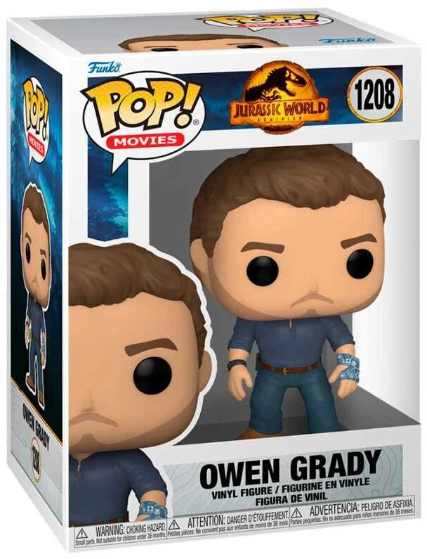 FUNKO POP! Vinilinė figūrėlė: Juros periodo pasaulis - Owen Grady