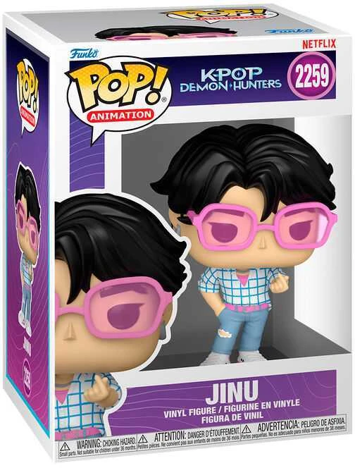 FUNKO POP! Vinilinė figūrėlė: Kpop Demon Hunters - Jinu, 9 cm