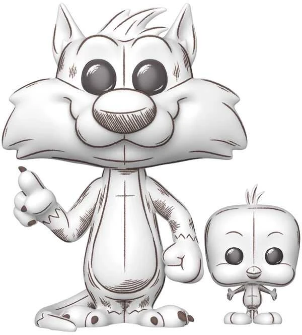 FUNKO POP! Vinilinė figūrėlė: Looney Tunes: Sylvester & Tweety, 9 cm aprašymas - Prekės nuotrauka