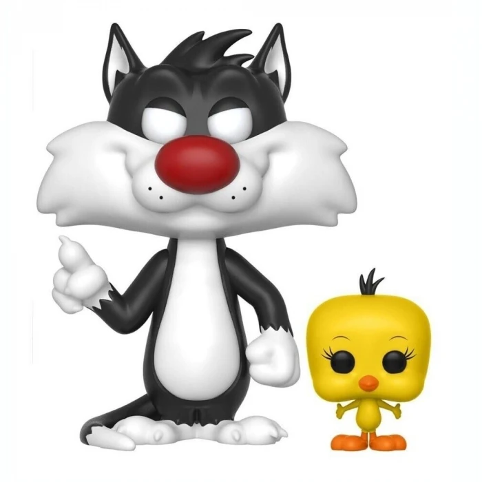 FUNKO POP! Vinilinė figūrėlė: Looney Tunes - Sylvester & Tweety, 9 cm