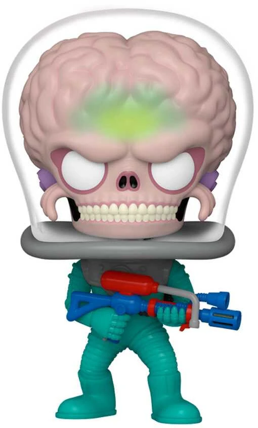 FUNKO POP! Vinilinė figūrėlė: Mars Attacks - Martian Soldier, 9 cm