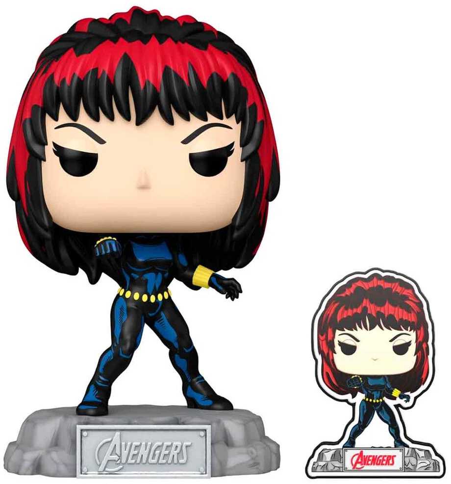 FUNKO POP! Vinilinė figūrėlė: Marvel Avengers - Juodas Widow, 9 cm aprašymas - Prekės nuotrauka