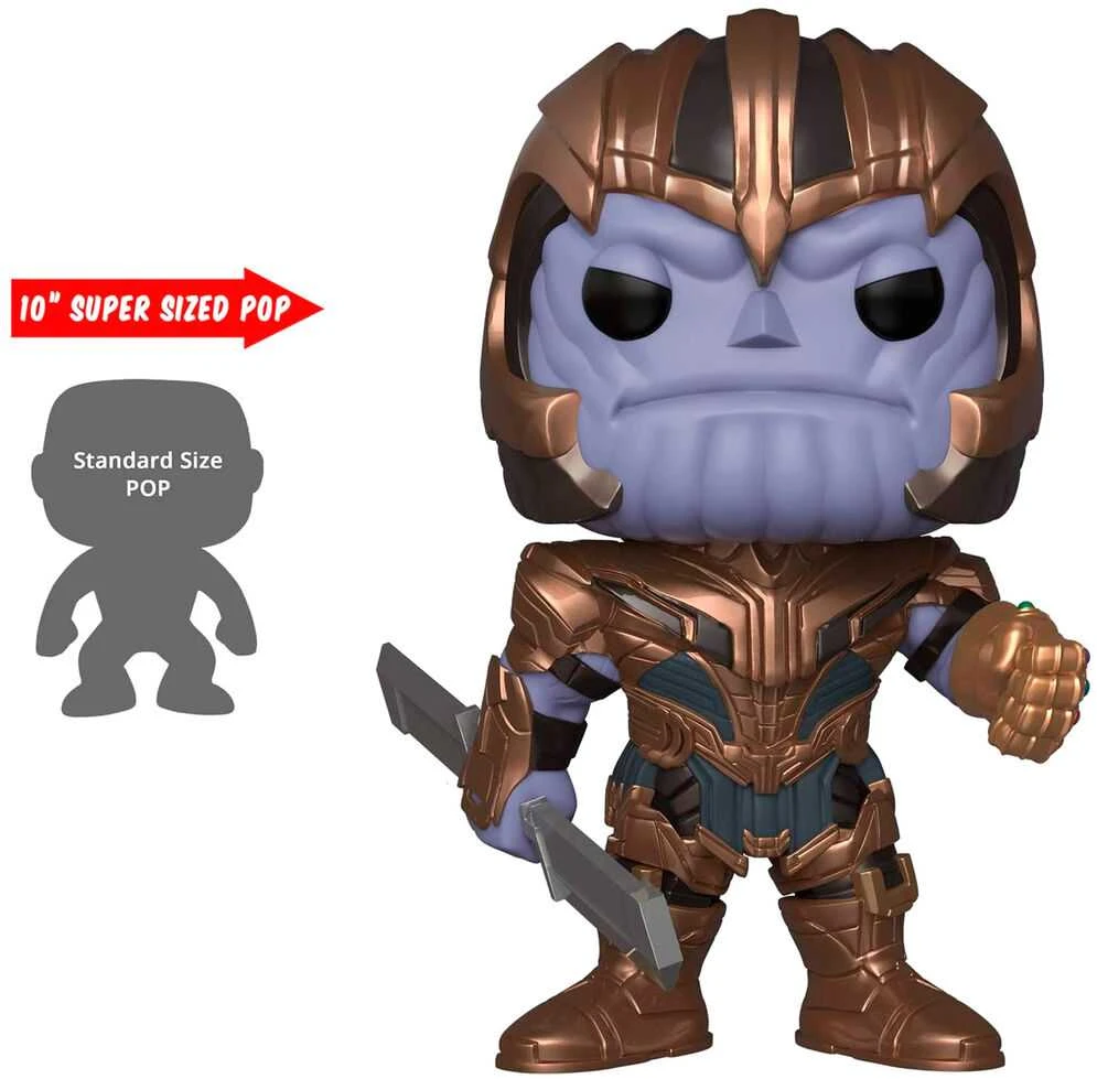 FUNKO POP! Vinilinė figūrėlė: Marvel Keršytojai - Thanos, 25 cm