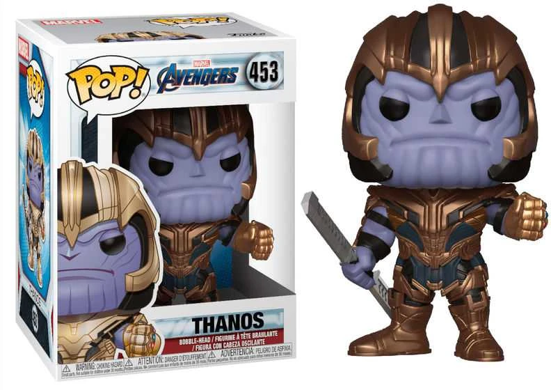 FUNKO POP! Vinilinė figūrėlė MARVEL: AVENGERS ENDGAME – THANOS, 9,5 cm