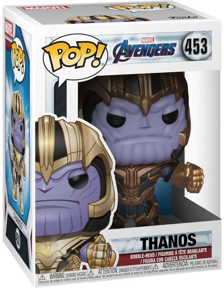 FUNKO POP! Vinilinė figūrėlė MARVEL: AVENGERS ENDGAME – THANOS, 9,5 cm