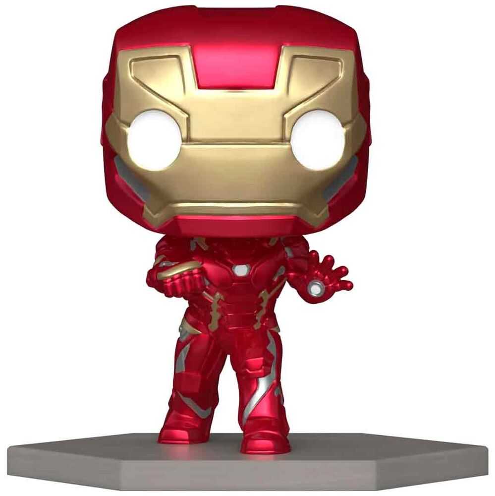 FUNKO POP! Vinilinė figūrėlė: Marvel: Civil War Captain America - Civil War Iron Man, 9 cm aprašymas - Prekės nuotrauka
