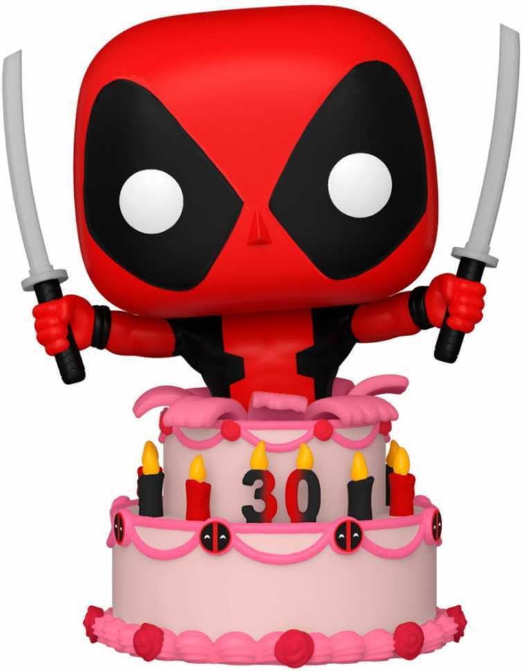 FUNKO POP! Vinilinė figūrėlė: Deadpool - Deadpool in Cake, 9 cm aprašymas - Prekės nuotrauka