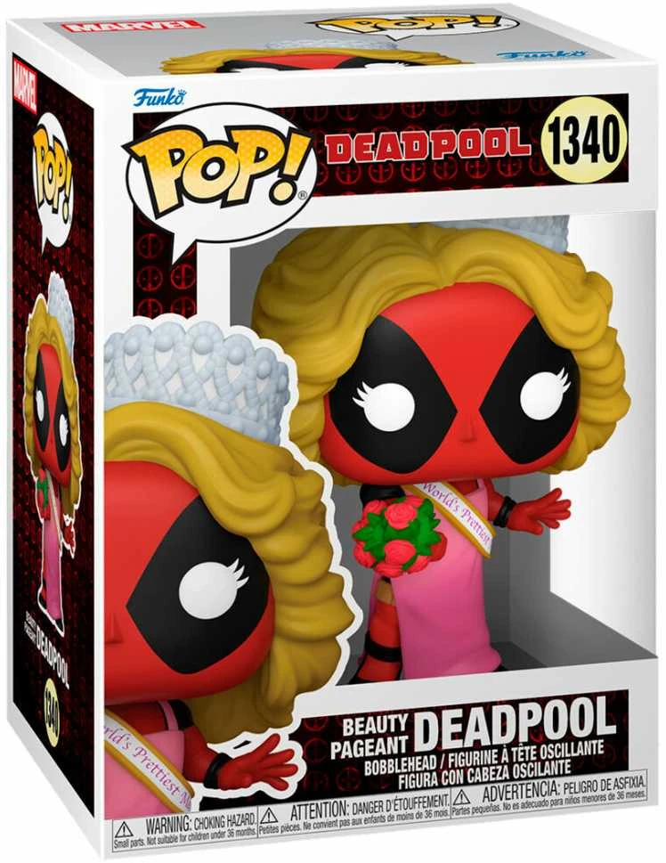 FUNKO POP! Vinilinė figūrėlė: Deadpool (Beauty Pageant)