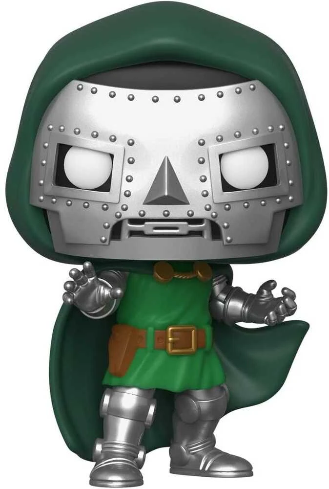 FUNKO POP! Vinilinė figūrėlė: Marvel: The Fantastic Four - Doctor Doom, 9 cm