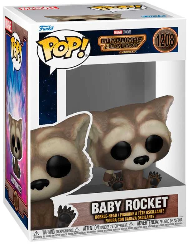 FUNKO POP! Vinilinė figūrėlė: Guardians of The Galaxy 3 - Baby Rocket