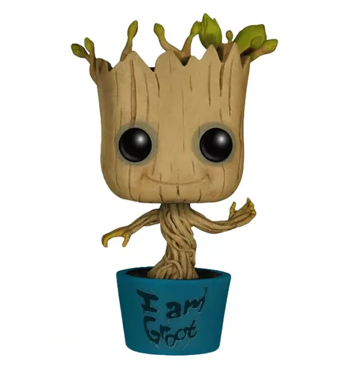 FUNKO POP! Vinilinė figūrėlė: Marvel: Guardians of the Galaxy - Dancing Groot, 9 cm aprašymas - Prekės nuotrauka
