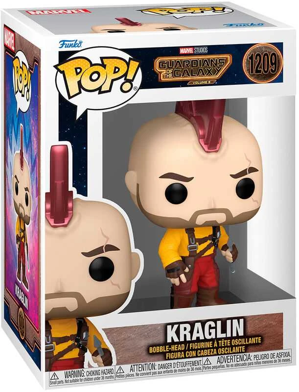 FUNKO POP! Vinilinė figūrėlė: Guardians of the Galaxy – Kraglin, 9 cm aprašymas - Prekės nuotrauka