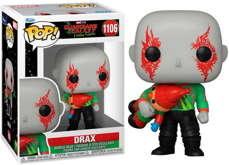 FUNKO POP! Vinilinė figūrėlė: Guardians Of The Galaxy - Drax