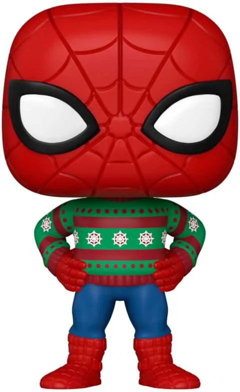 FUNKO POP! Vinilinė figūrėlė: Marvel Holiday - Žmogus-voras, 9 cm
