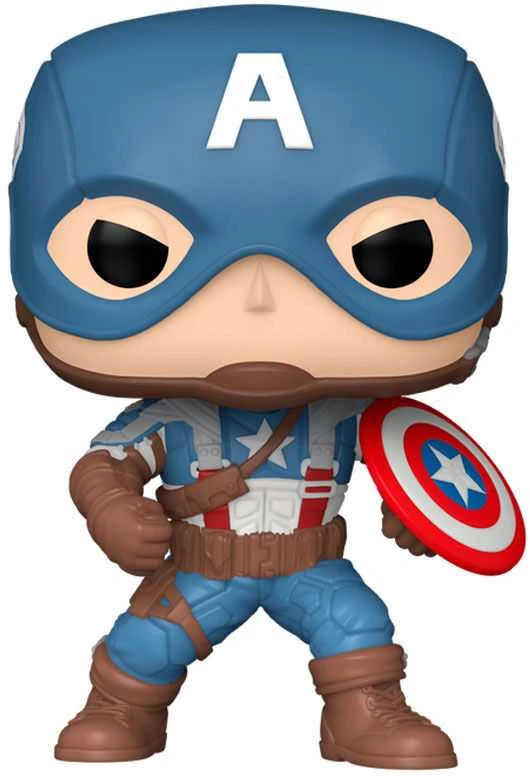 FUNKO POP! Vinilinė figūrėlė: Marvel: The Infinity Saga - Captain America, 9 cm