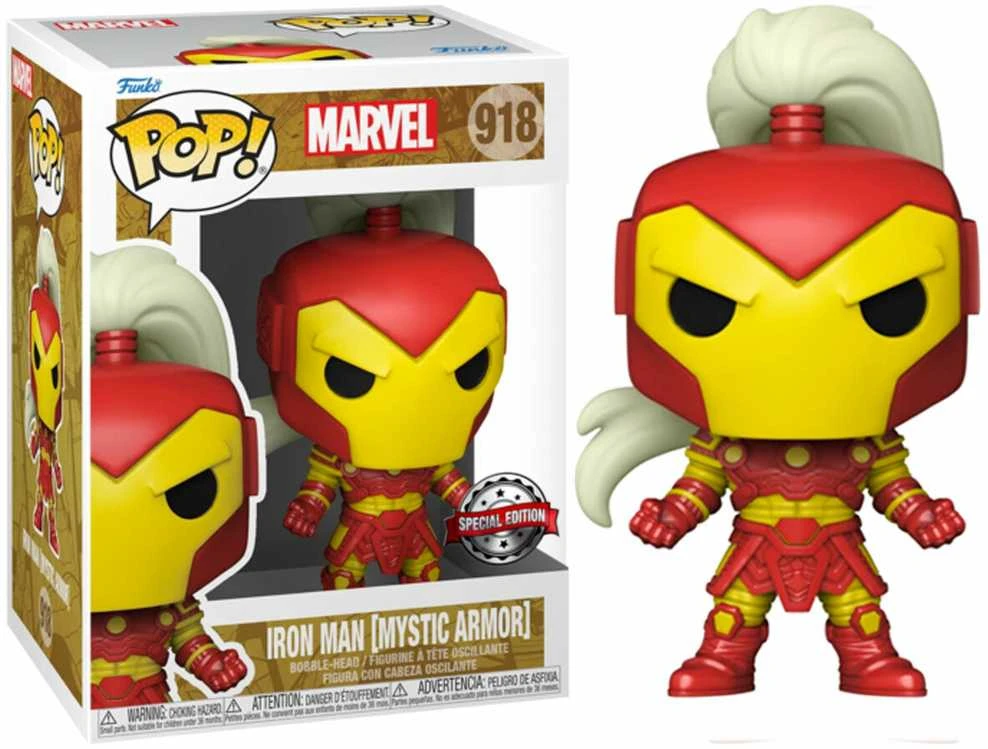 FUNKO POP! Vinilinė figūrėlė: Marvel - Iron Man, 9 cm