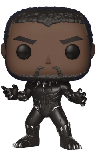 FUNKO POP! Vinilinė figūrėlė: Marvel - Black Panther, 9 cm aprašymas - Prekės nuotrauka