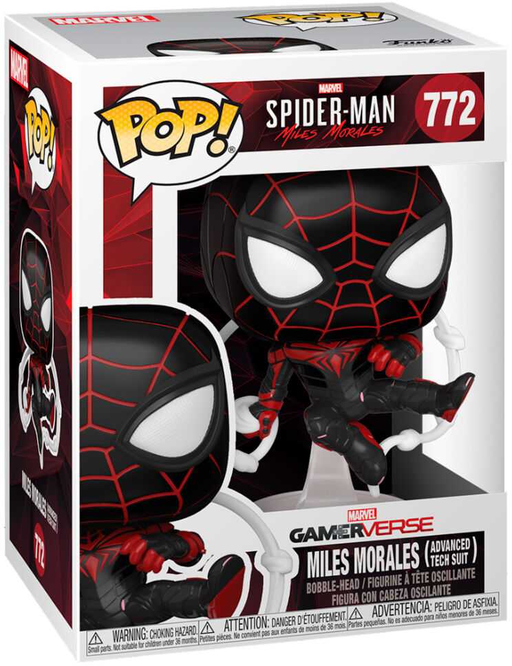 FUNKO POP! Vinilinė figūrėlė: Marvel Žmogus-voras: Miles Morales, 10 cm aprašymas - Prekės nuotrauka