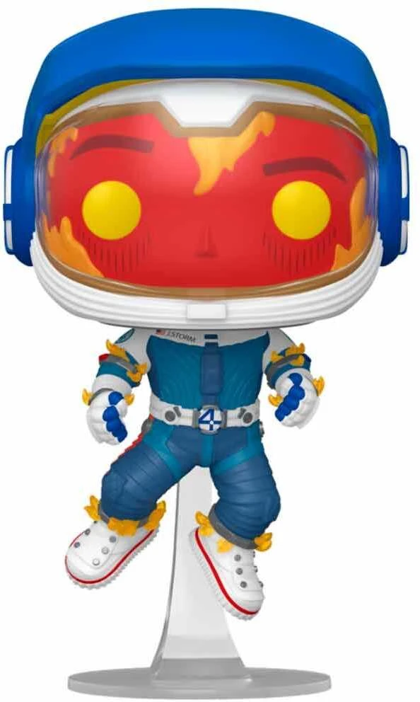 FUNKO POP! Vinilinė figūrėlė: Marvel: The Fantastic 4 - Human Torch, 9 cm