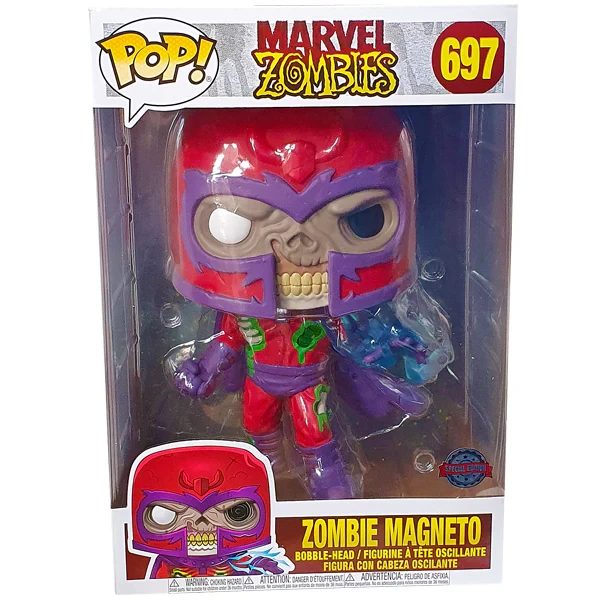 FUNKO POP! Vinilinė figūrėlė: Marvel: Zombies - Zombie Magneto, 25 cm