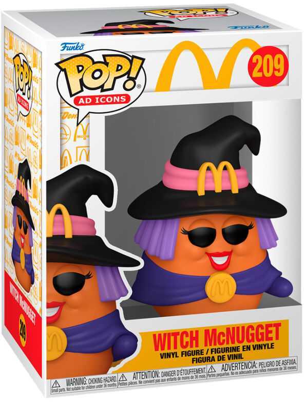 FUNKO POP! Vinilinė figūrėlė: McDonalds - Witch McNugget, 9 cm aprašymas - Prekės nuotrauka