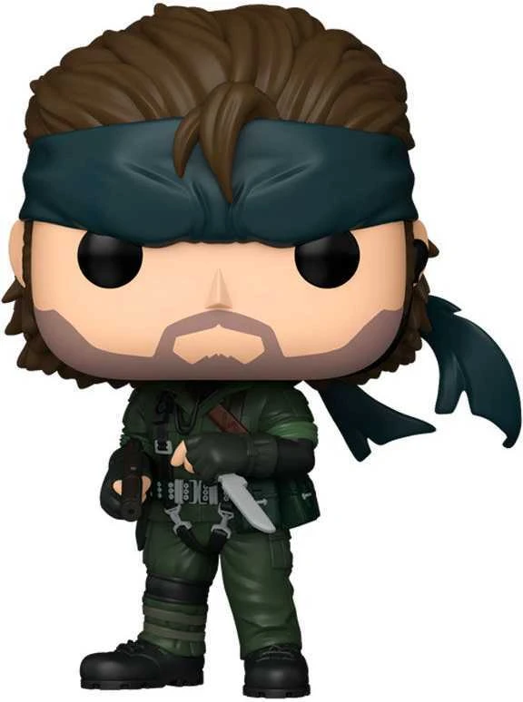 FUNKO POP! Vinilinė figūrėlė: Metal Gear Solid - Naked Snake, 9 cm