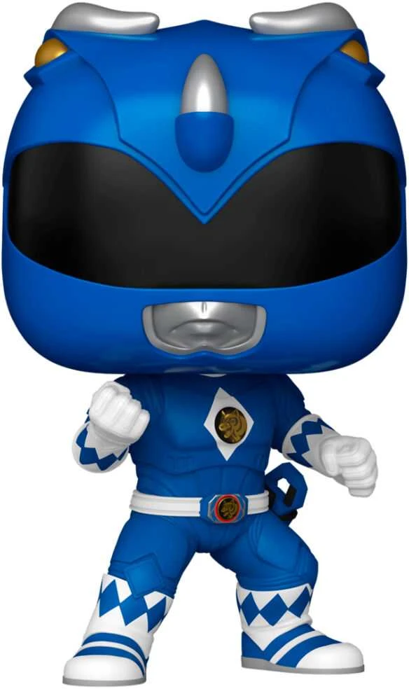 FUNKO POP! Vinilinė figūrėlė: Mighty Morphin Power Rangers - Blue Ranger, 9 cm
