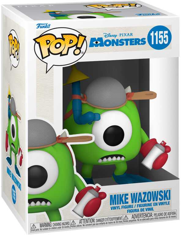 FUNKO POP! Vinilinė figūrėlė: Pixar Monstrų biuras- Mike Wazowski, 9 cm aprašymas - Prekės nuotrauka