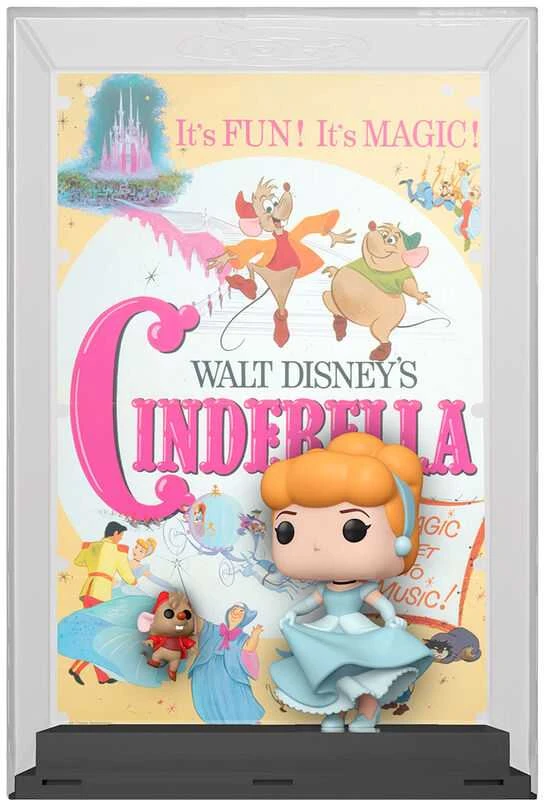 FUNKO POP! Vinilinė figūrėlė: Disney - Cinderella with Jaq, 9 cm aprašymas - Prekės nuotrauka