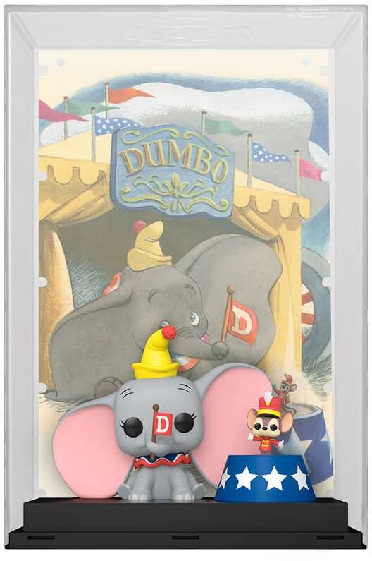 FUNKO POP! Vinilinė figūrėlė: Disney 100th Anniversary - Dumbo with Timothy, 9 cm