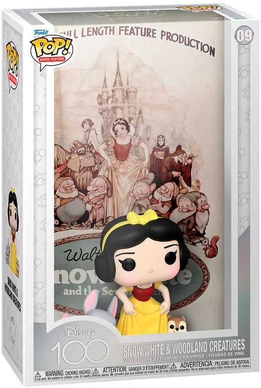 FUNKO POP! Vinilinė figūrėlė: Disney - Snieguolė ir miško gyventojai, 9 cm aprašymas - Prekės nuotrauka