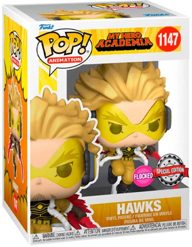 FUNKO POP! Vinilinė figūrėlė: My Hero Academia - Hawks, 10 cm aprašymas - Prekės nuotrauka