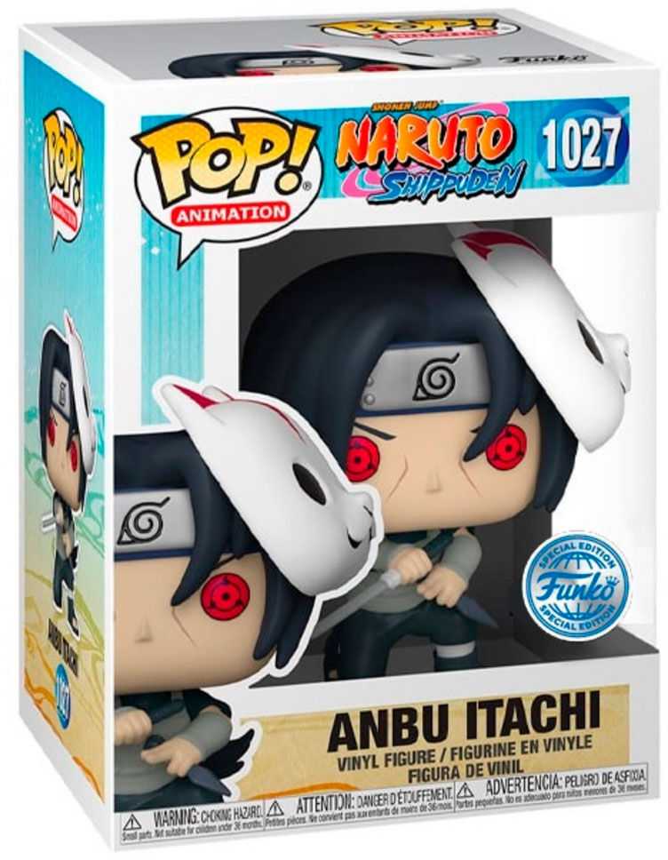 FUNKO POP! Vinilinė figūrėlė: Naruto Shippuden - Anbu Itachi, 9 cm aprašymas - Prekės nuotrauka