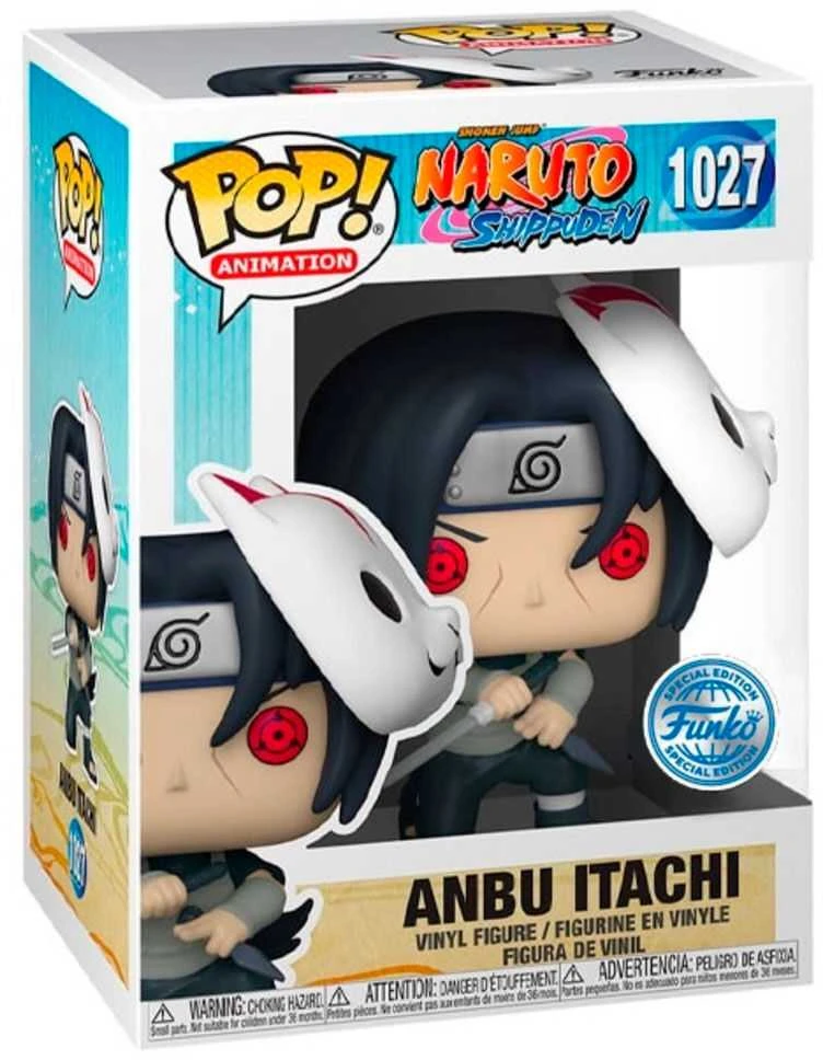 FUNKO POP! Vinilinė figūrėlė: Naruto Shippuden - Anbu Itachi, 9 cm aprašymas - Prekės nuotrauka