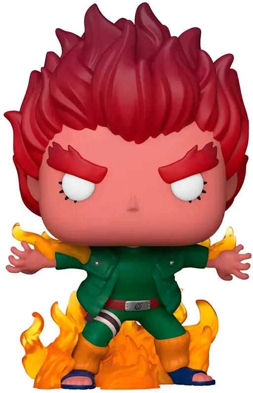 FUNKO POP! Vinilinė figūrėlė: Naruto Shippuden - Might Guy, 11 cm | figūrėlė šviečia tamsoje