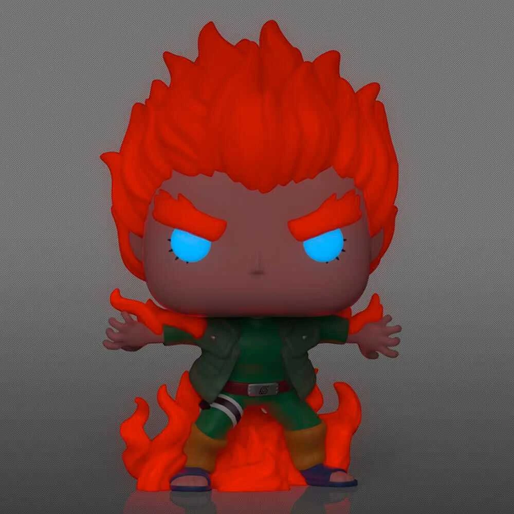 FUNKO POP! Vinilinė figūrėlė: Naruto Shippuden - Might Guy, 11 cm | figūrėlė šviečia tamsoje