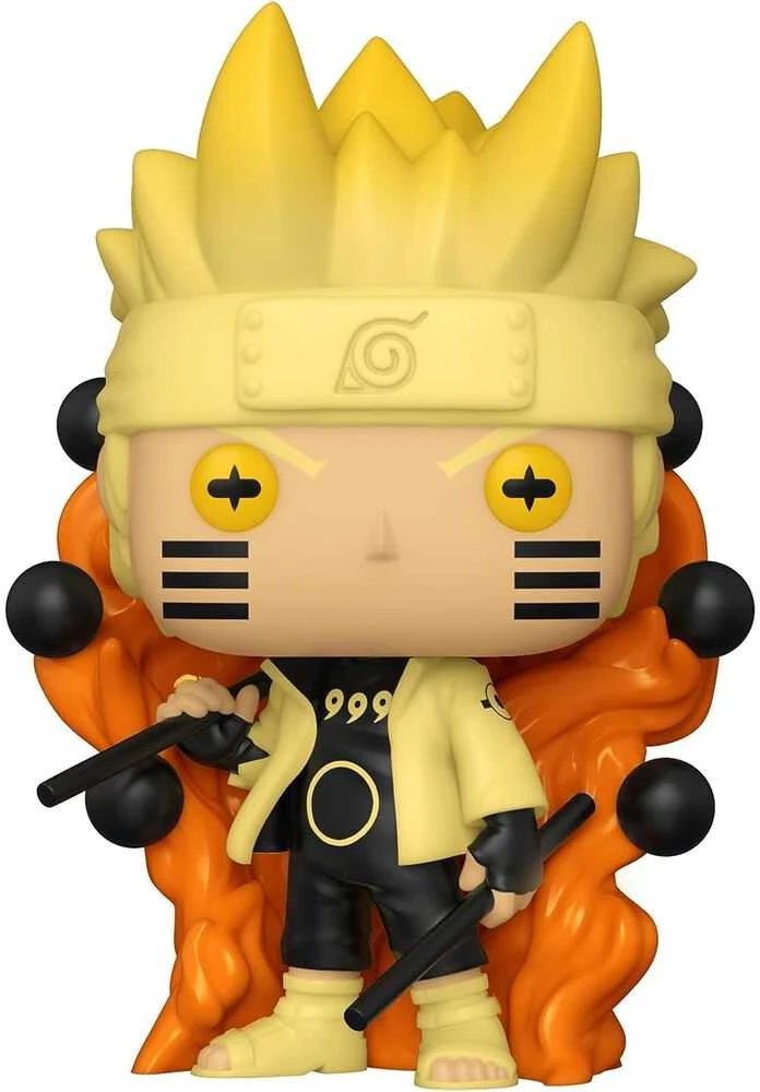 FUNKO POP! Vinilinė figūrėlė Naruto Shippuden - Naruto, 9.5 cm | figūrėlė šviečia tamsoje