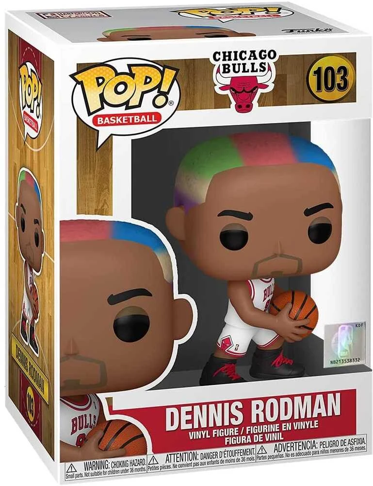 FUNKO POP! Vinilinė figūrėlė: Chicago Bulls - Dennis Rodman